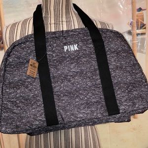 PINK VICTORIA SECRET TRAVEL BAG